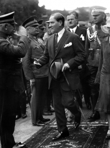 Atatürk Haydarpaşa'da, 11 Haziran 1930.