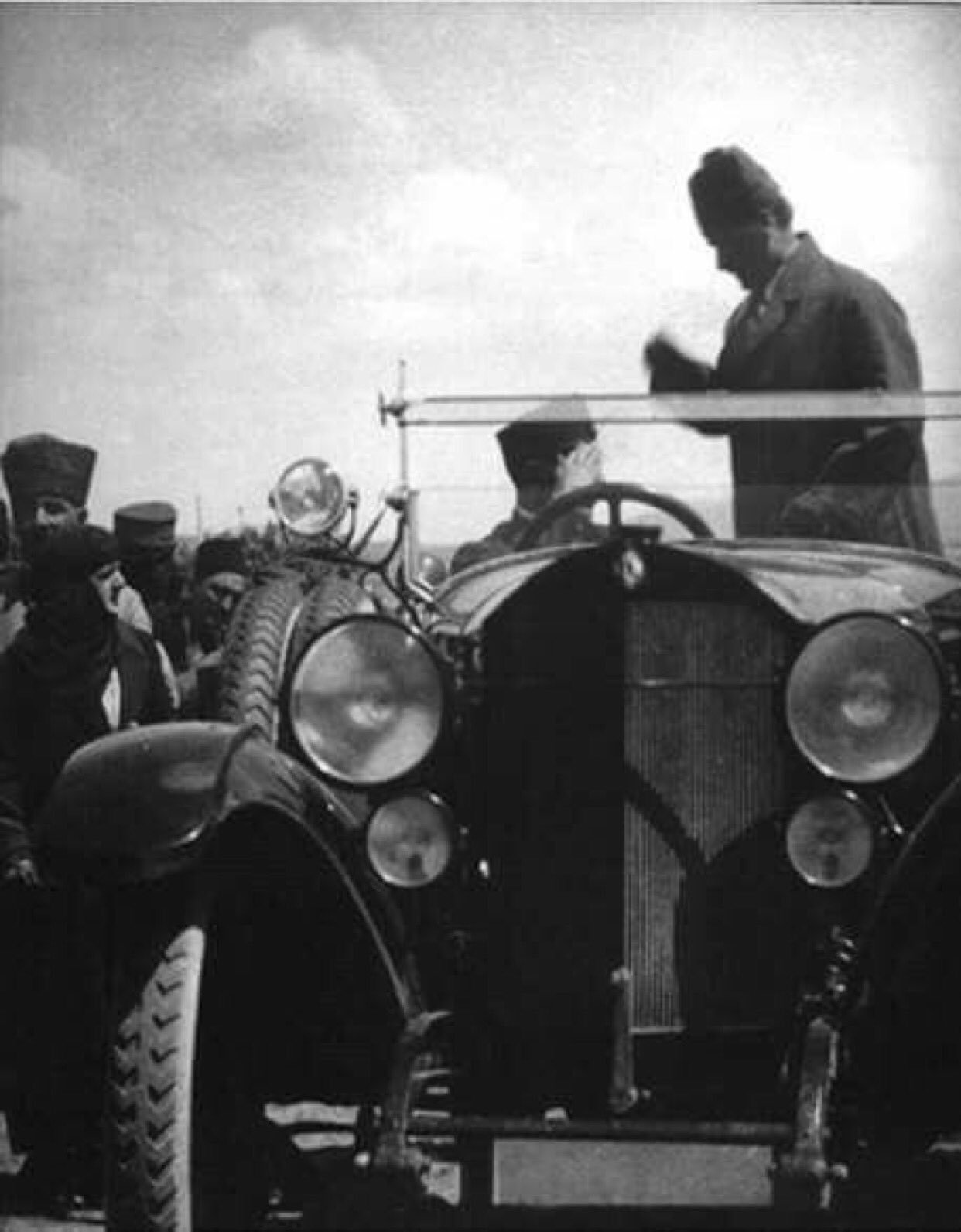 Gazi Mustafa Kemal Paşa'nın Dumlupınar ziyareti, 30 Ağustos 1924.